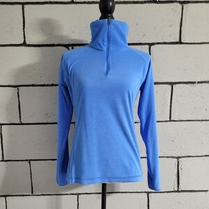 3/$50 SALE!  Columbia Blue Fleece Quarter Zip Pullover Sz S